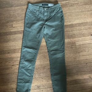 Aeropostale Army Green High Wasted Jeggings